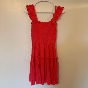Coral Aerie Sundress